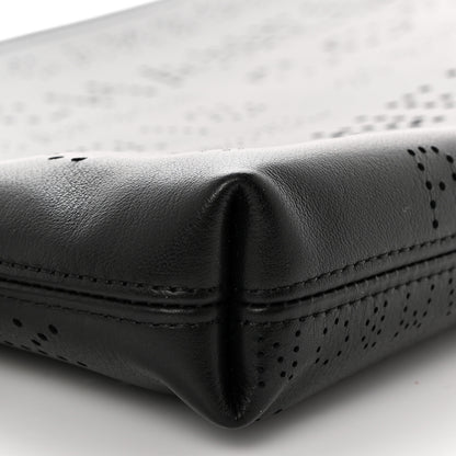 Chanel Calfskin Eyelets Clutch Black 5 of 8