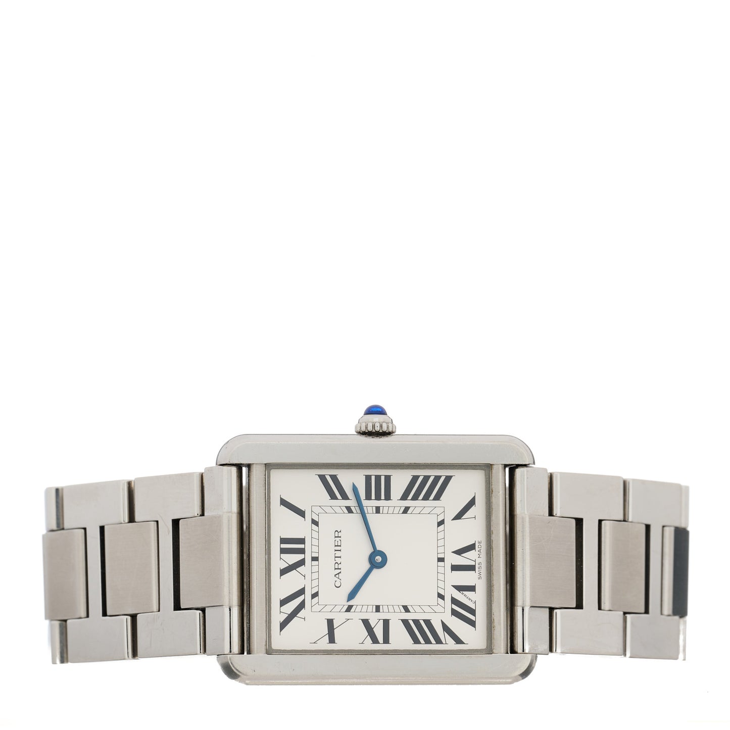 Stainless Steel 27mm Tank Solo Quartz Watch