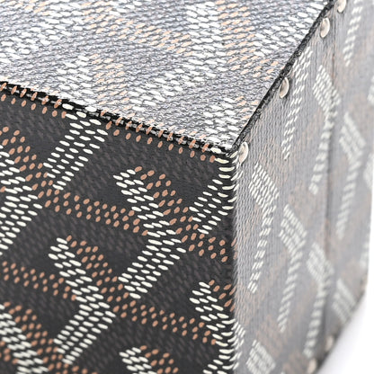 Goyard Goyardine Precious Metals Regence Mini Trunk Black 9 of 11