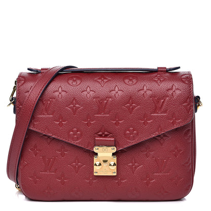 Louis Vuitton Empreinte Pochette Metis Cherry Berry 1 of 9