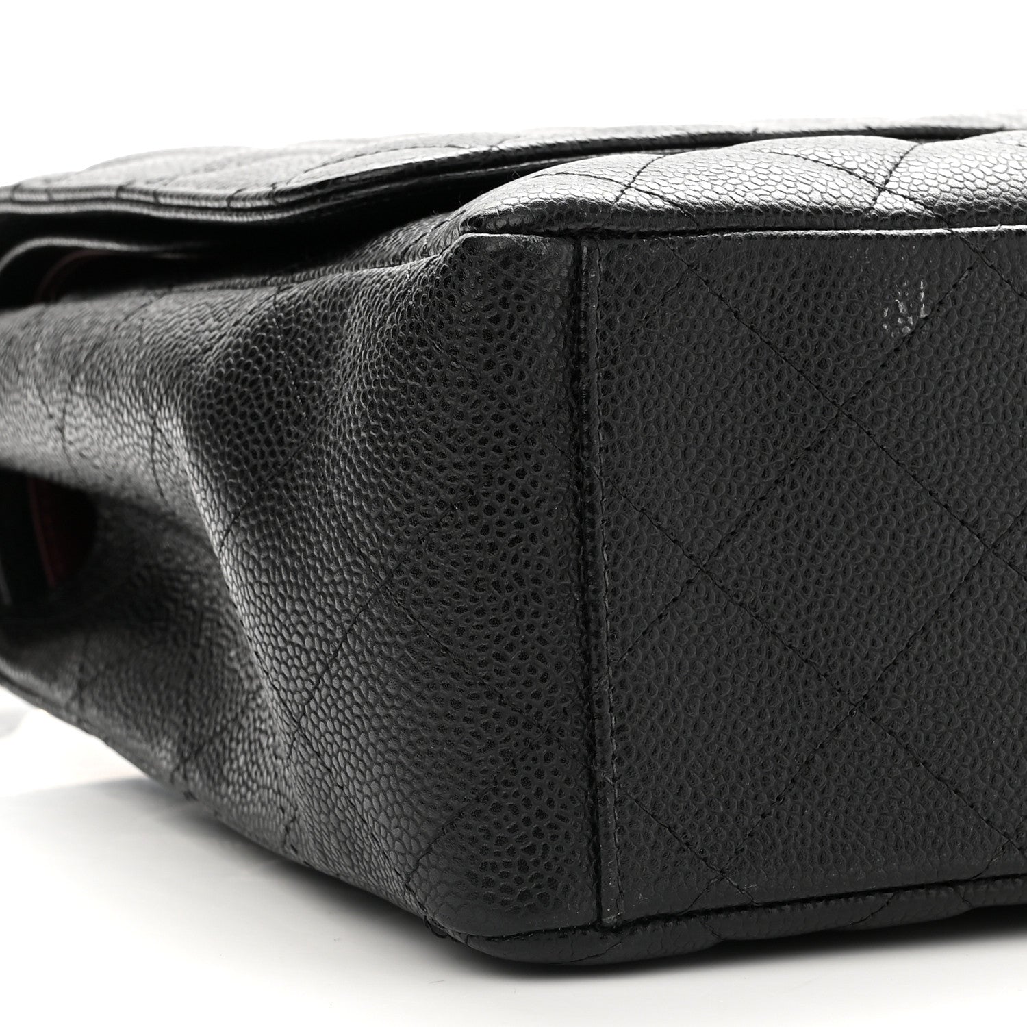 Chanel Caviar Quilted Maxi Double Flap Black 8 of 10