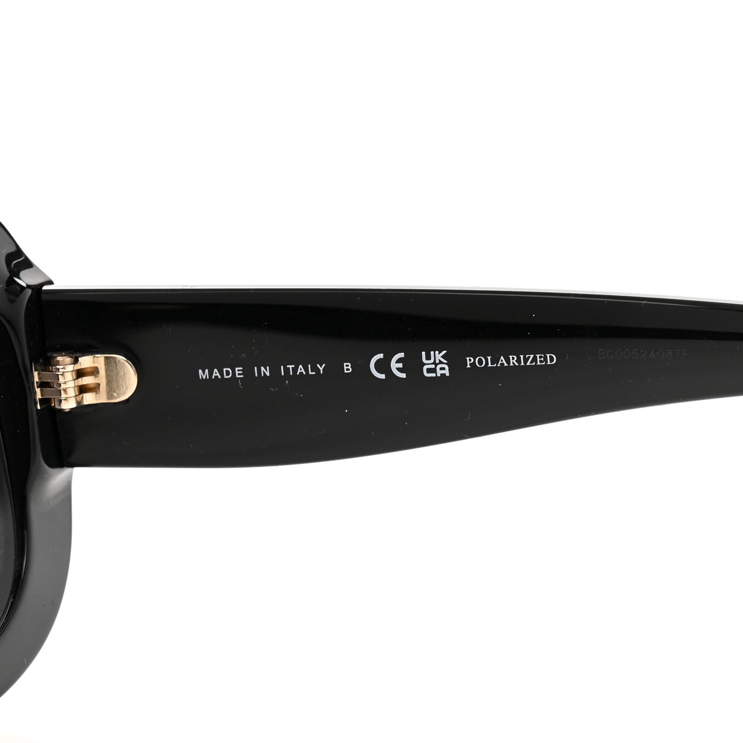 Acetate Polarized CC Sunglasses 5468-B-A Black