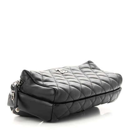 Chanel Calfskin Quilted Waist Bag Black 4 of 11