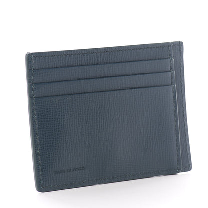 Burberry London Grainy Calfskin Bernie Credit Card Case Blue 2 of 6