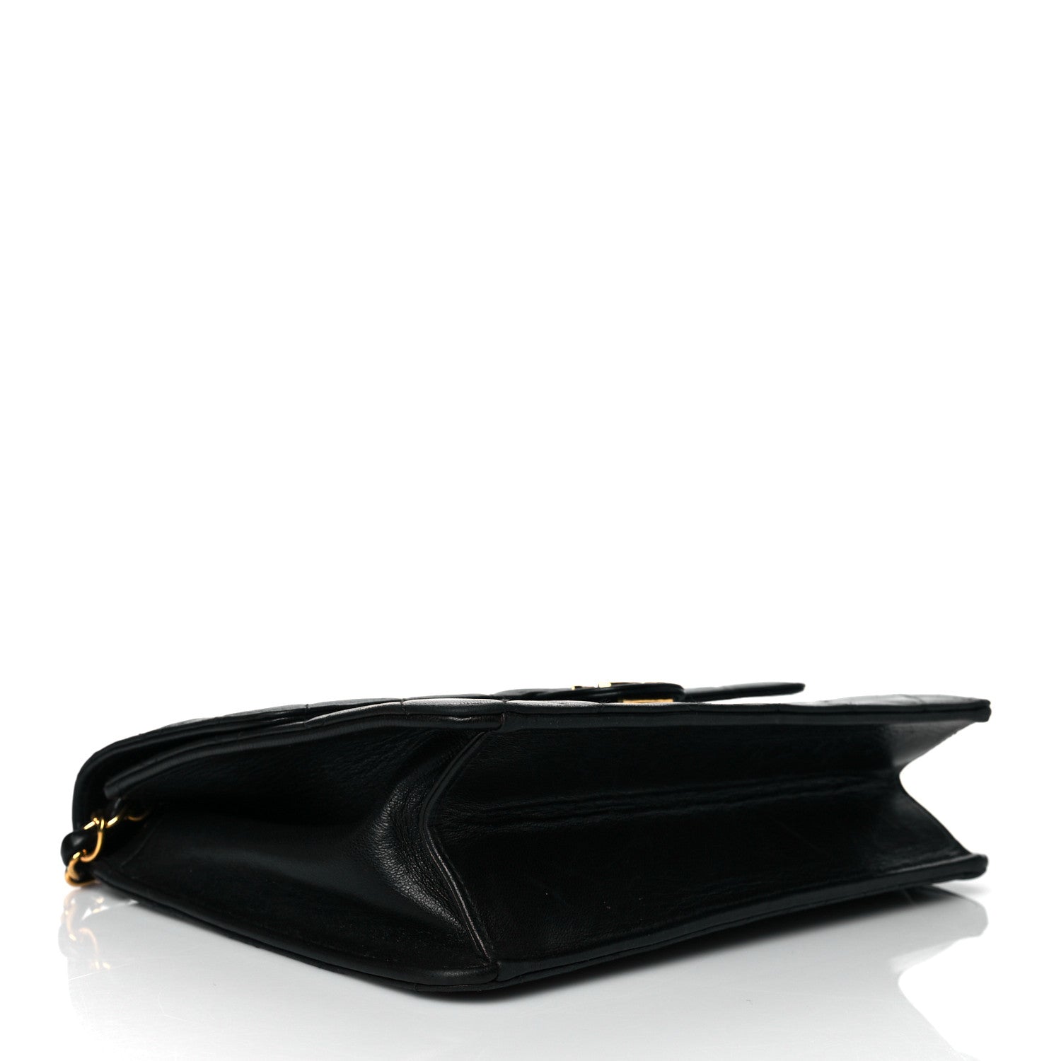 Chanel Lambskin Quilted Small Single Flap Black 3 of 11