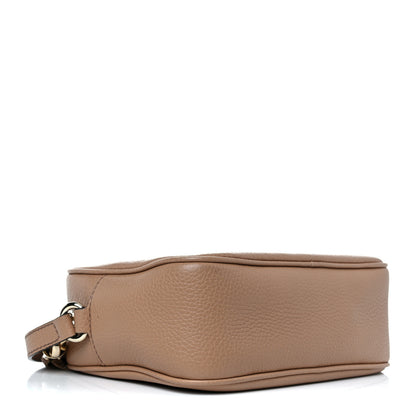 Gucci Pebbled Calfskin Small Soho Disco Bag Camelia 4 of 11