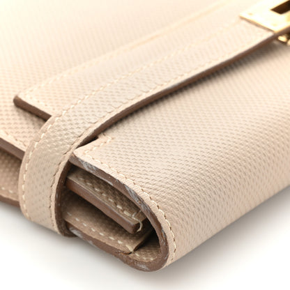 Hermes Grain d'H Kelly Longue Wallet Argile 21 of 23
