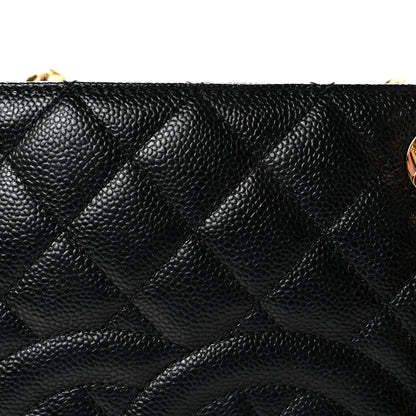 Chanel Caviar Quilted Grand Shopping Tote GST Black 8 of 11