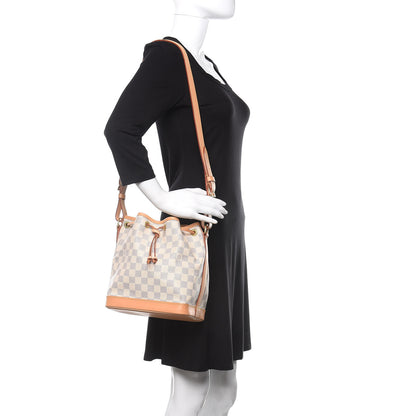 Louis Vuitton Damier Azur Noe BB 2 of 11