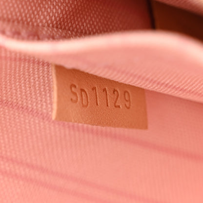 Louis Vuitton Damier Azur Neo Neverfull MM Rose Ballerine 11 of 15