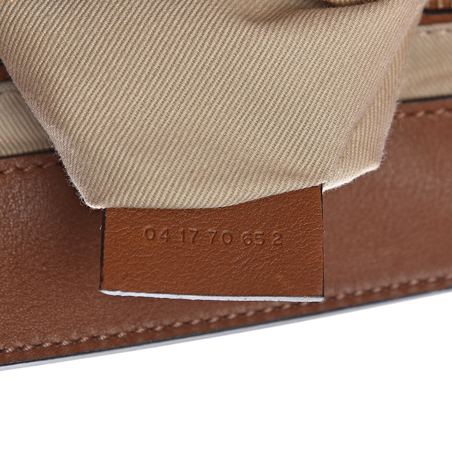Suede Calfskin Small Faye Backpack Tan