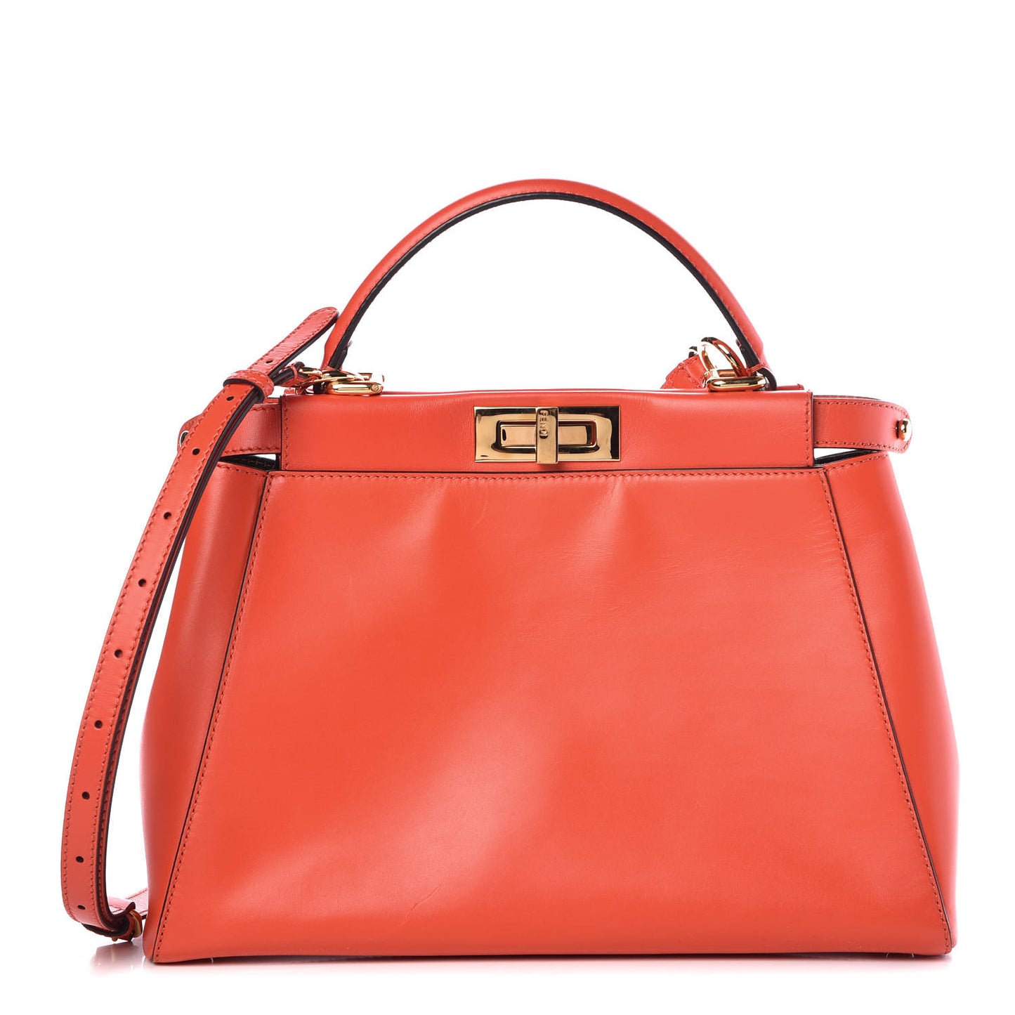 Vitello Morgan Fabric Jacquard Pequin Medium Peekaboo Iconic Satchel Papavero Tobacco Black