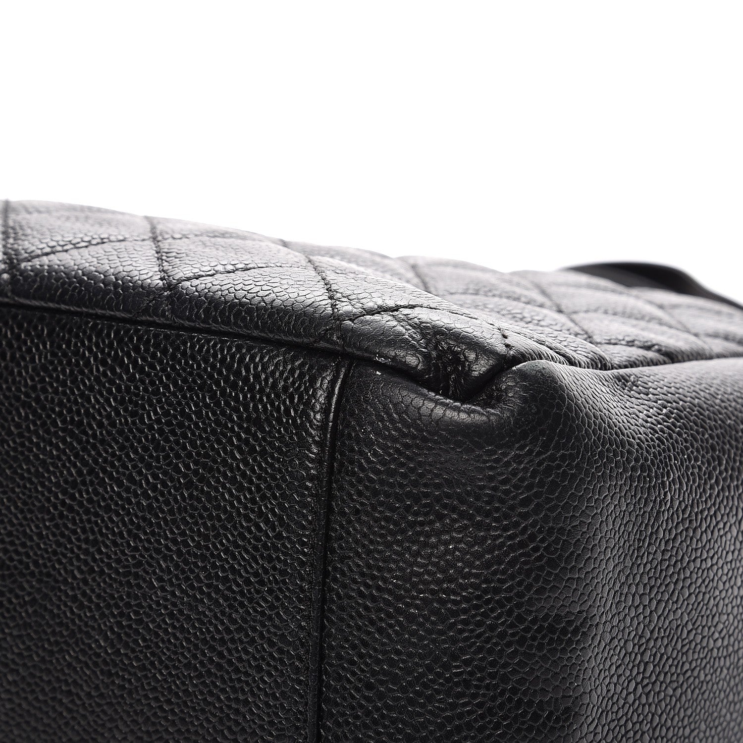 Chanel Caviar Quilted Grand Shopping Tote GST Black 9 of 11