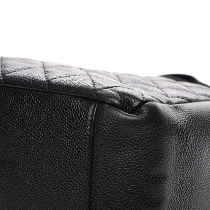 Chanel Caviar Quilted Grand Shopping Tote GST Black 9 of 11