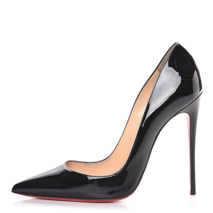 Christian Louboutin Patent So Kate 120 Pumps 38 Black 1 of 15