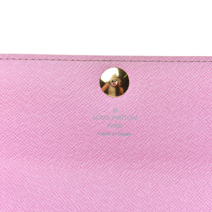 Louis Vuitton Monogram Multicolor Sarah Wallet White Litchi 6 of 9