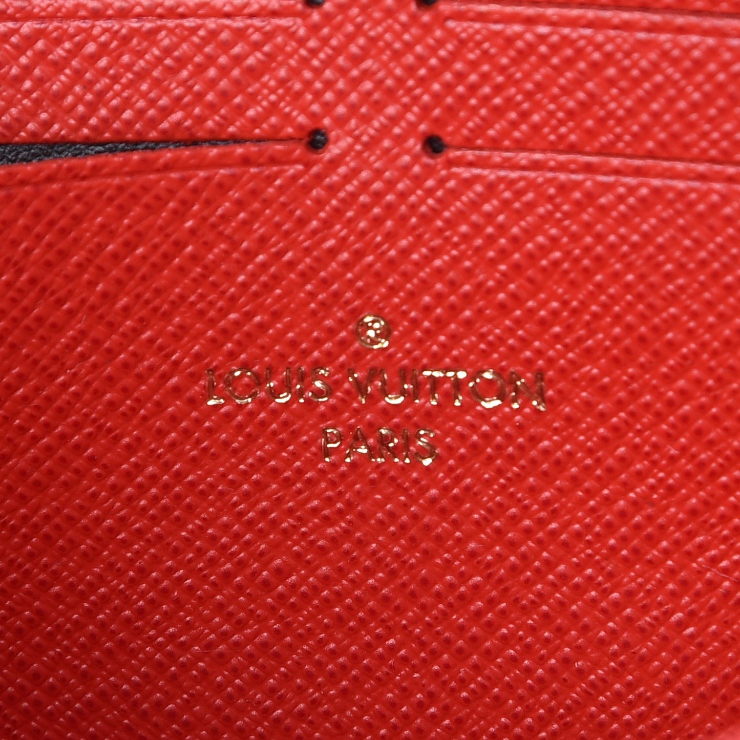 Monogram Zippy Wallet Coquelicot