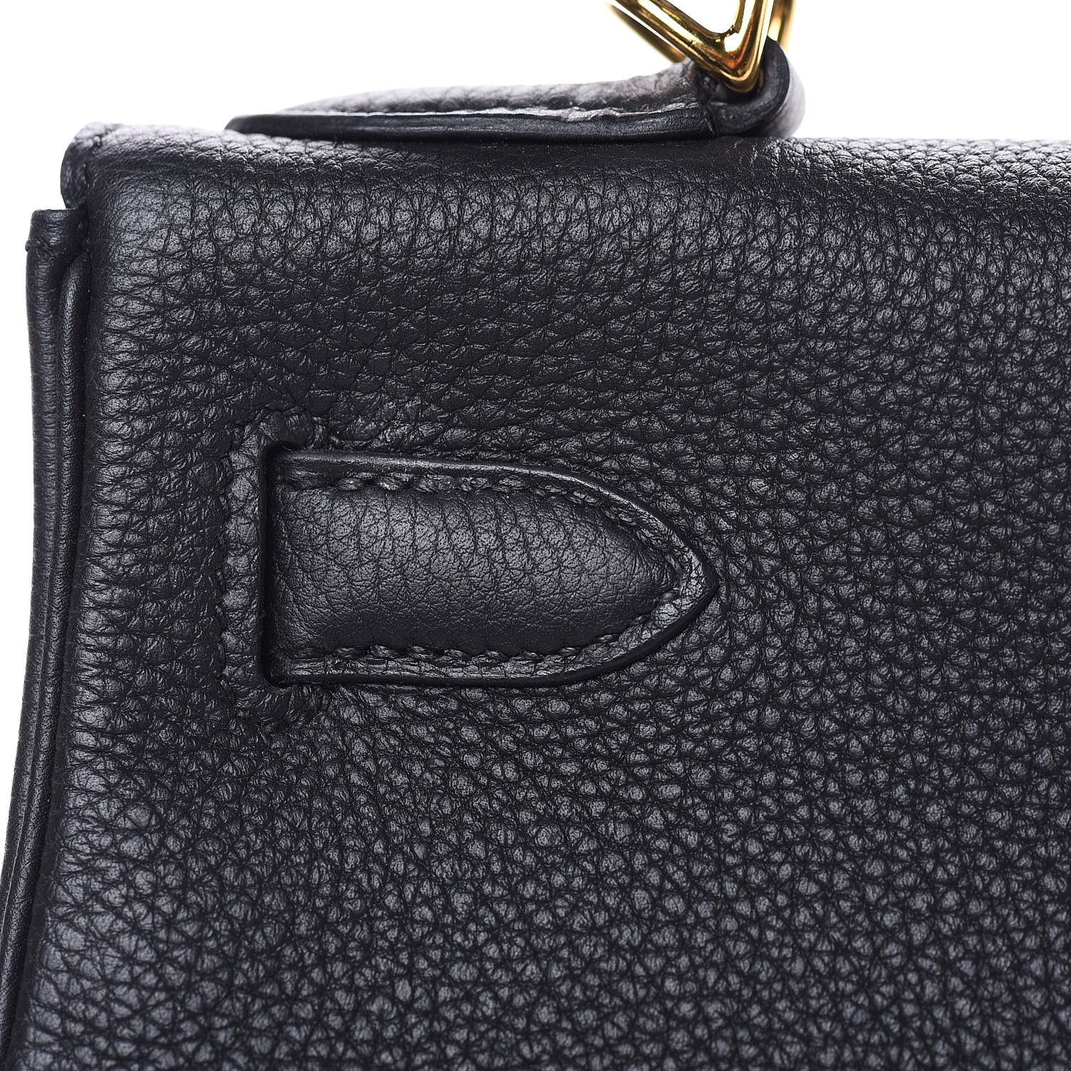 Hermes Togo Kelly Retourne 28 Black 24 of 31