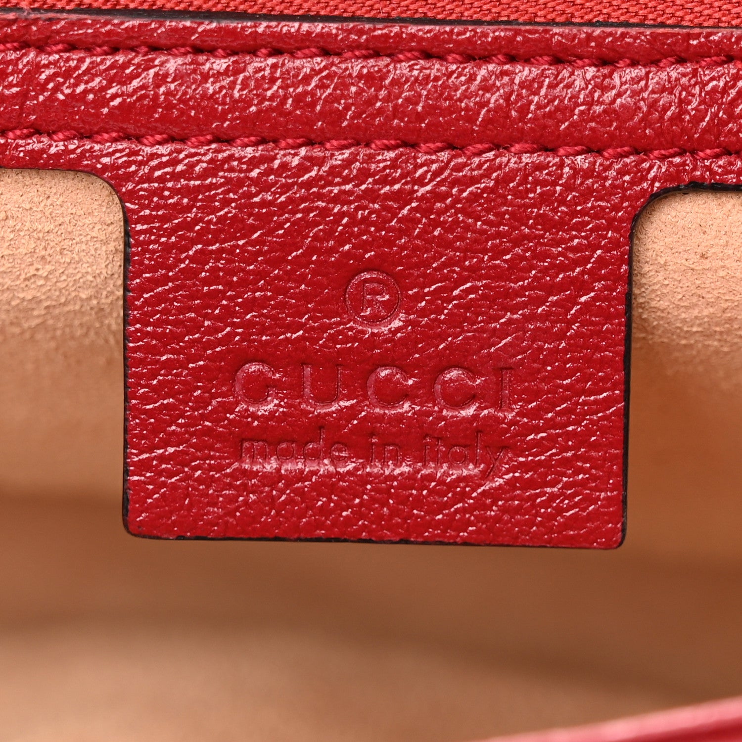 Gucci Vintage Effect Calfskin Matelasse Diagonal Small Torchon GG Marmont Shoulder Bag Black Romantic Cherry 6 of 13