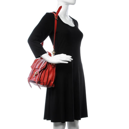 Proenza Schouler Lambskin Medium PS1 Satchel Red 2 of 9