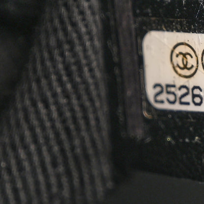 Chanel Grained Calfskin Stitched Small Braided With Style Flap Black 7 of 12