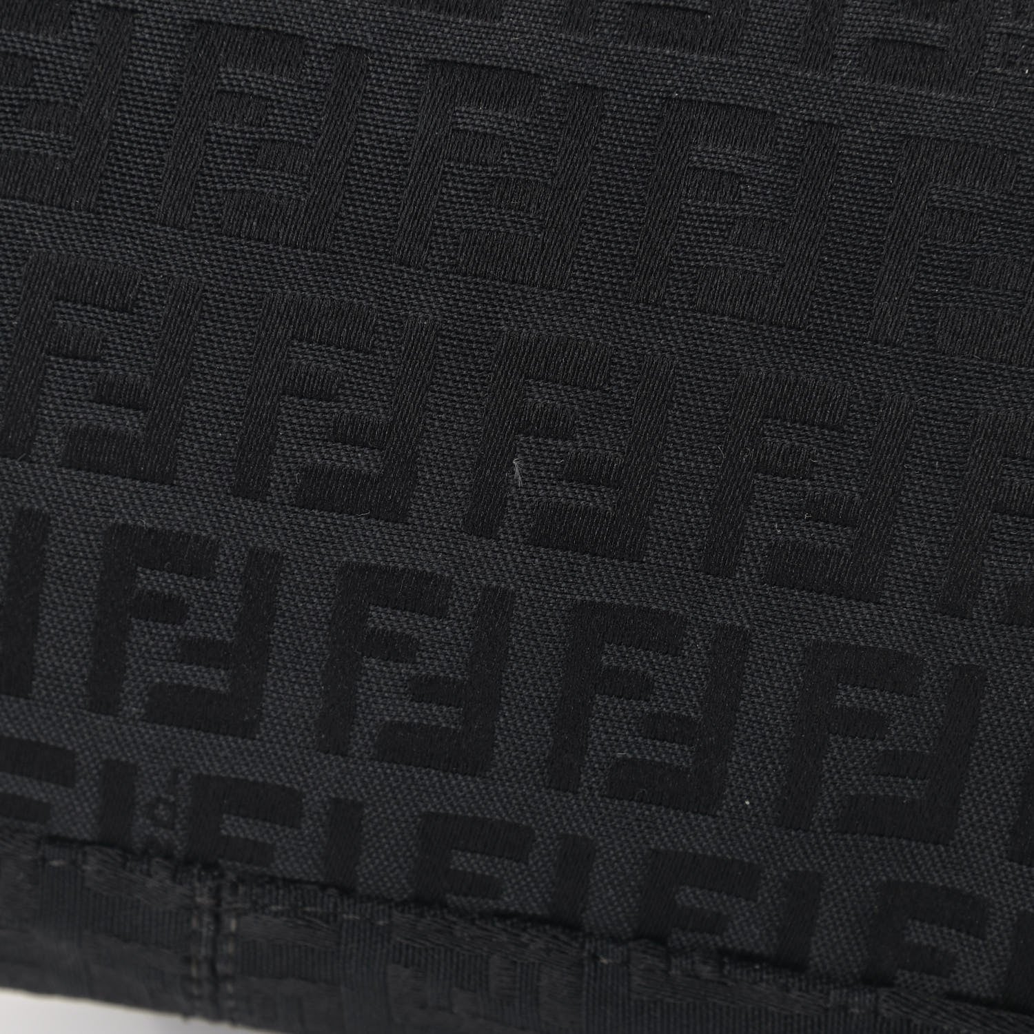 Fendi Zucchino Baguette Black 12 of 14