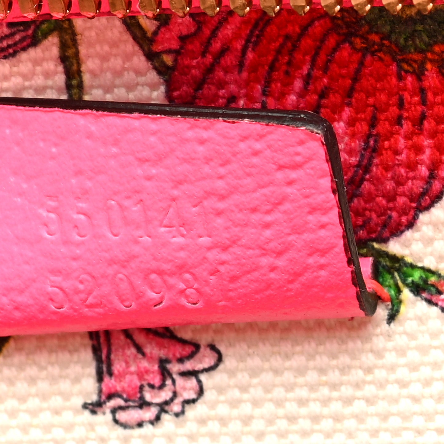Canvas Medium Flora Tote Fuchsia