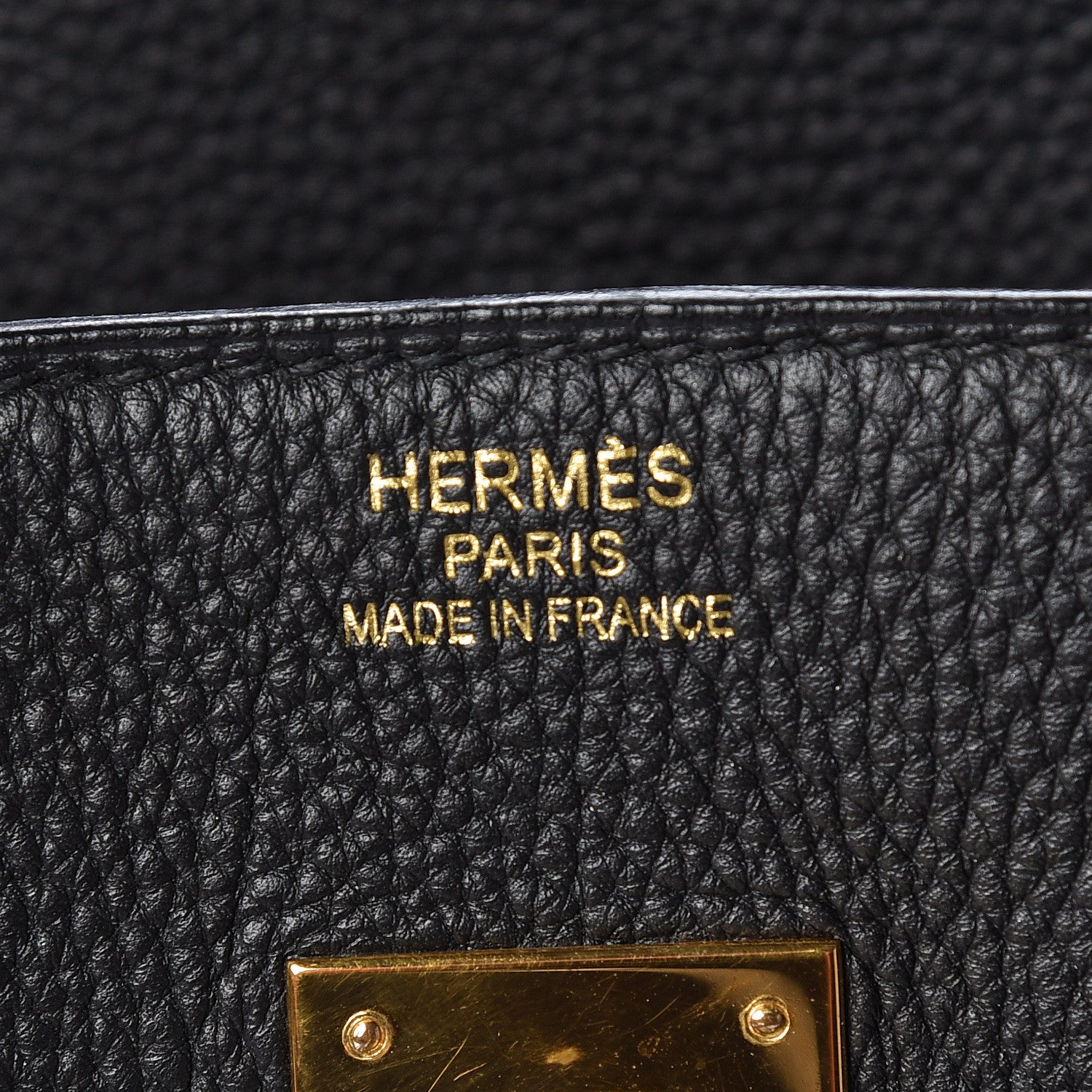 Hermes Togo Birkin 35 Black 6 of 22