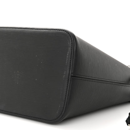 Louis Vuitton Epi Neverfull MM Black 9 of 15