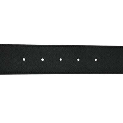 Gucci Azalea Calfskin Enamel Monochrome Double G 40mm Belt 90 36 Black 4 of 7
