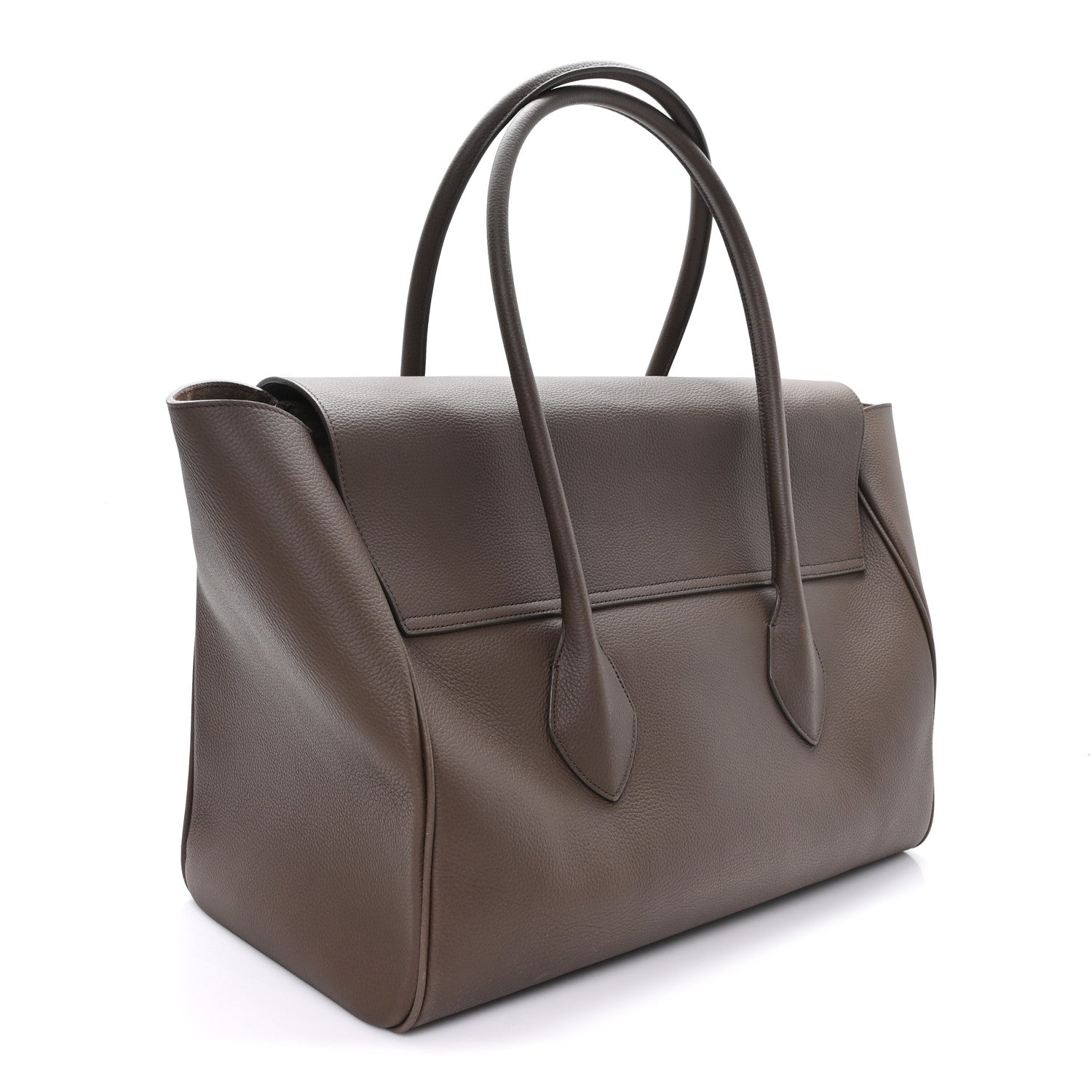 Salvatore Ferragamo Calfskin Firenze East West Tote Bag Clay 3 of 12