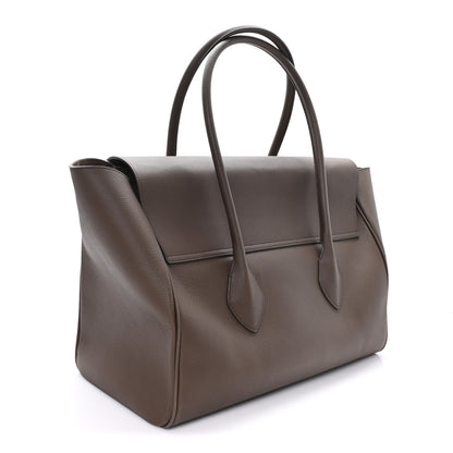Salvatore Ferragamo Calfskin Firenze East West Tote Bag Clay 3 of 12