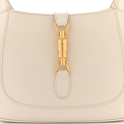 Gucci Boarded Dyana Lux Calfskin Small Jackie 1961 Hobo Mystic White 8 of 15