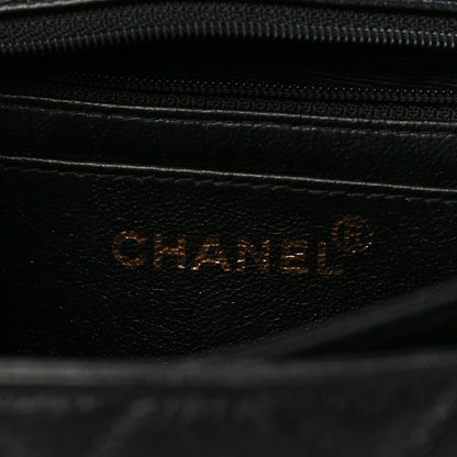 Chanel Caviar Quilted Jumbo Kelly Flap Black 7 of 12
