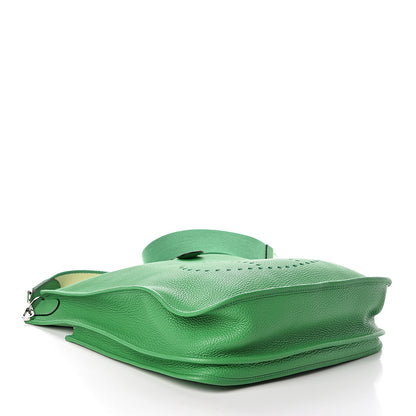 Hermes Taurillon Clemence Amazone Evelyne III GM Bambou 4 of 10