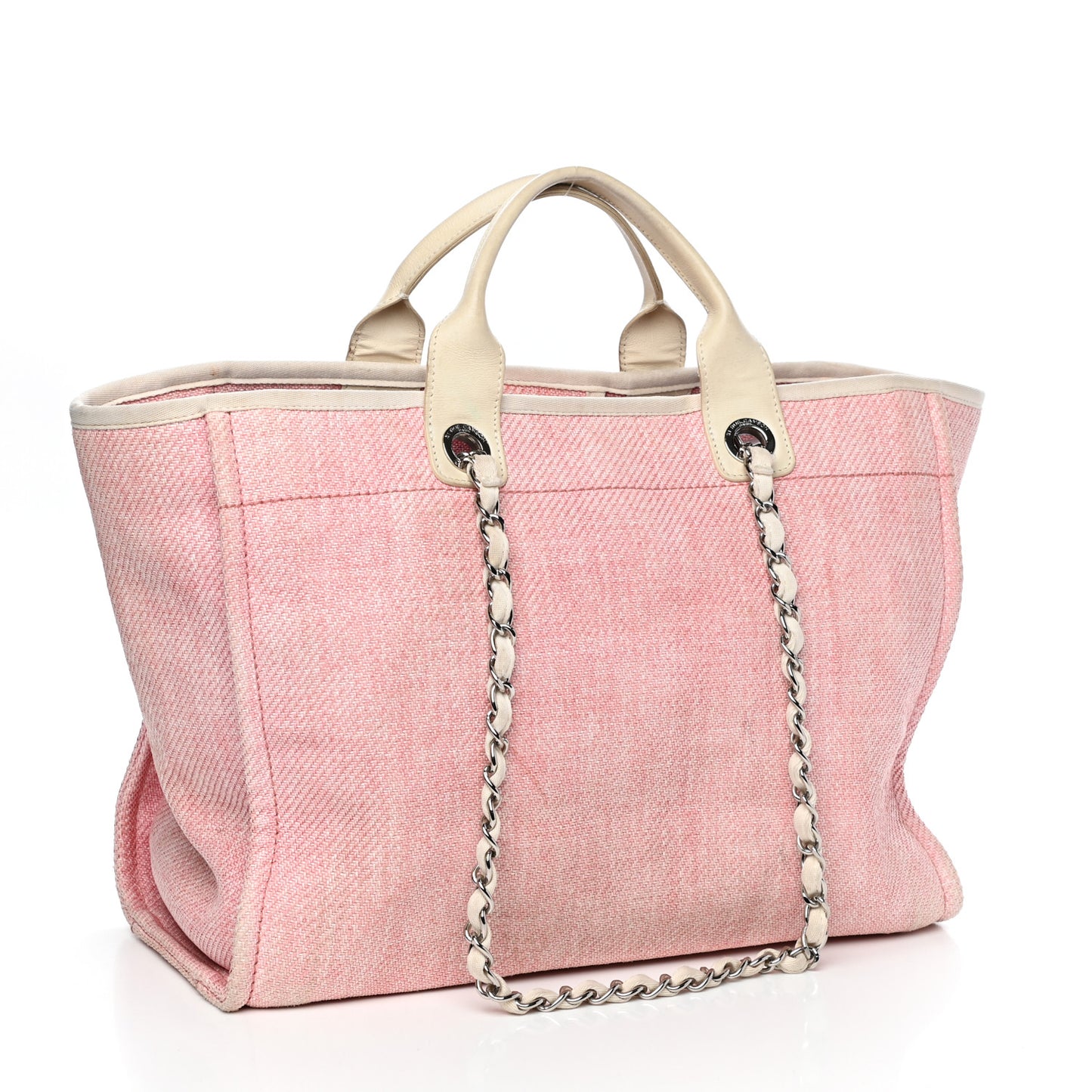 Canvas Medium Deauville Tote Pink