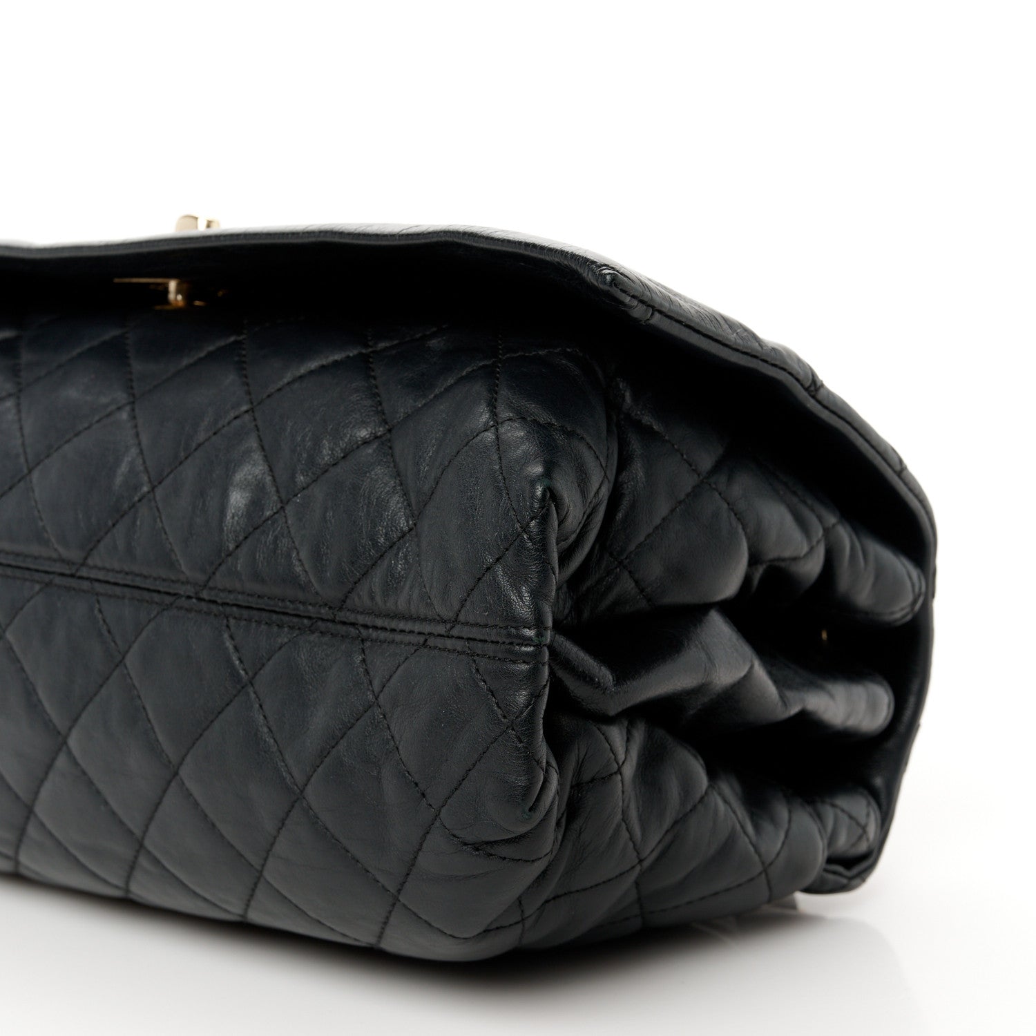 Chanel Calfskin Quilted Jumbo Soft Elegance Flap Black 13 of 13