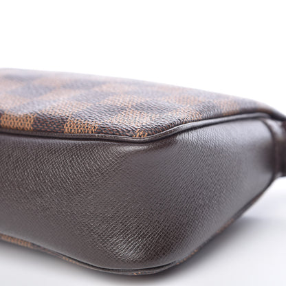 Louis Vuitton Damier Ebene Trousse Make Up Bag Pochette 10 of 10