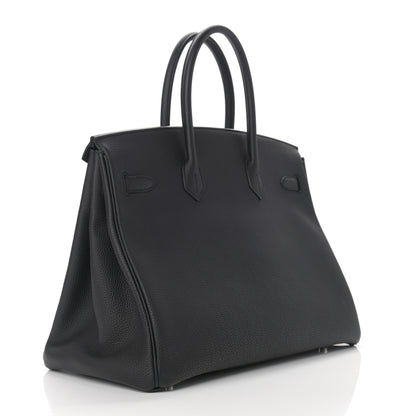 Hermes Togo Birkin 35 Black 2 of 38