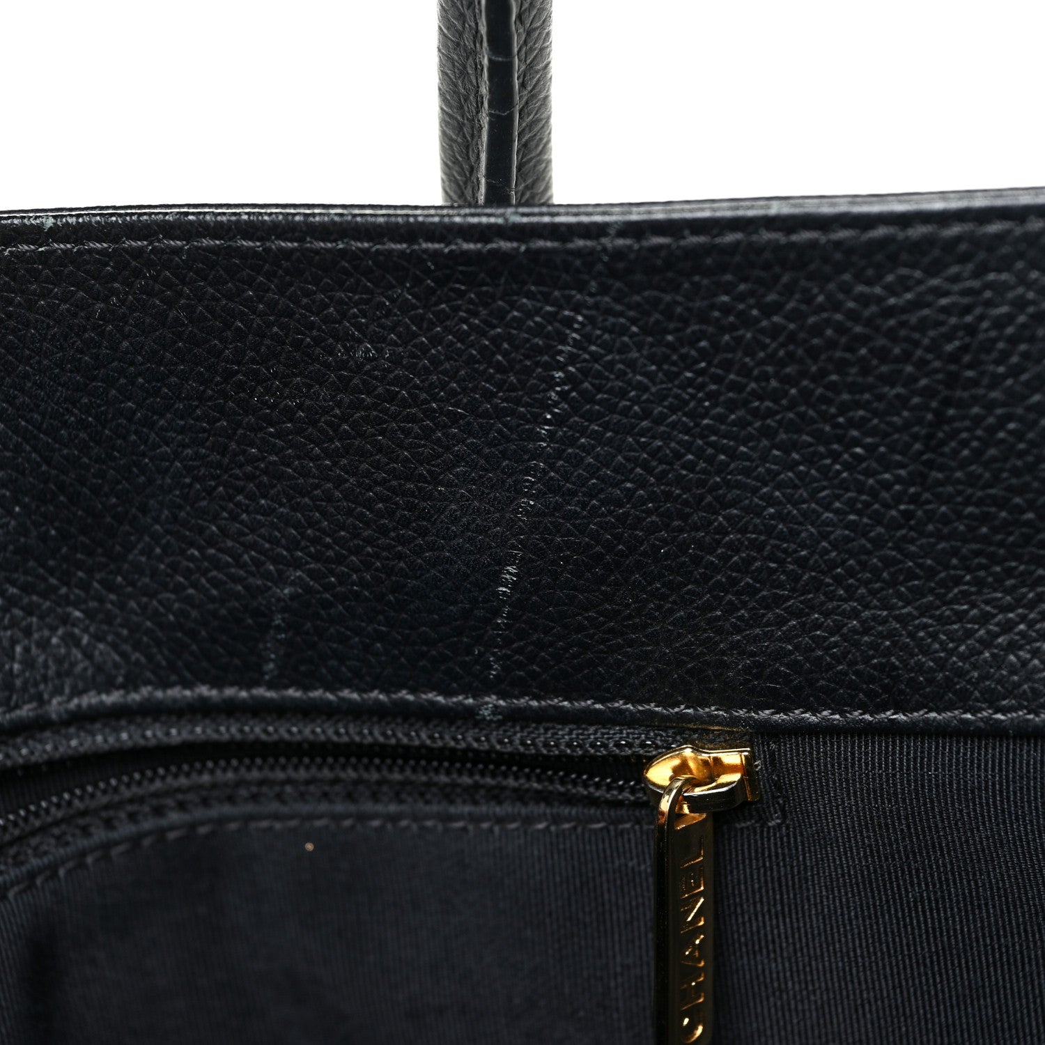 Chanel Calfskin Tall Cerf Tote Black 11 of 16