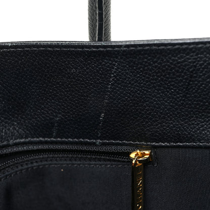 Chanel Calfskin Tall Cerf Tote Black 11 of 16