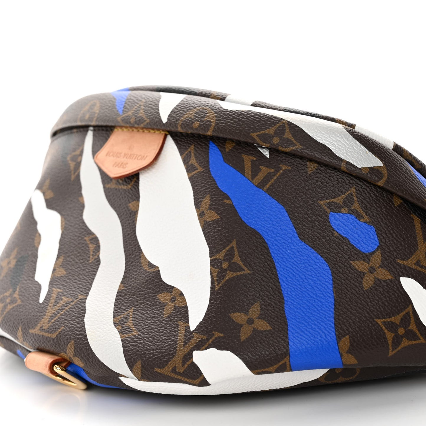 x LoL Monogram Bumbag Blue Silver