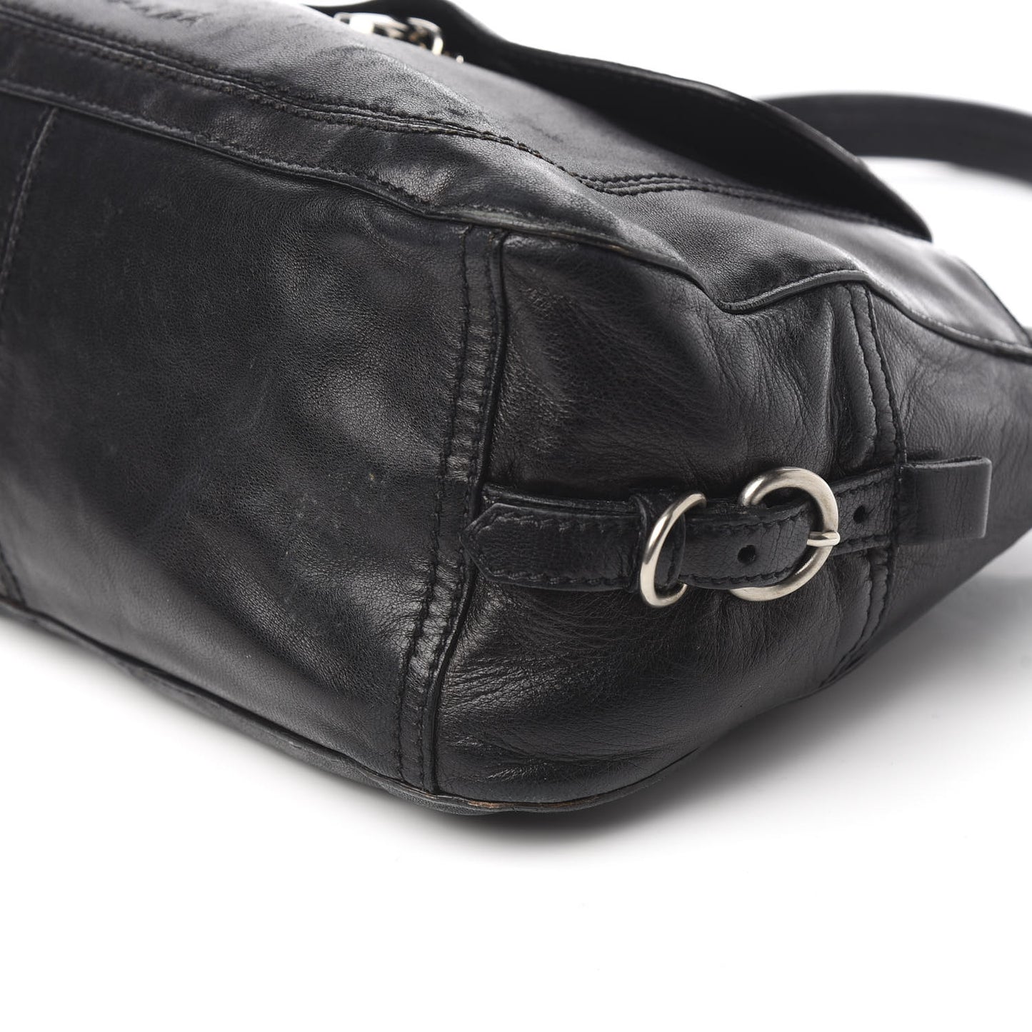Soft Calfskin Hobo Black