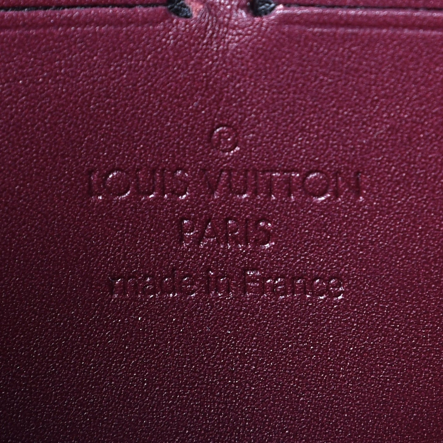 Vernis Zippy Wallet Rouge Fauviste