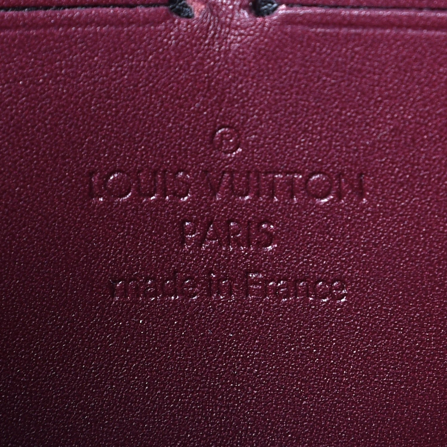 Louis Vuitton Vernis Zippy Wallet Rouge Fauviste 6 of 8