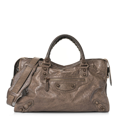 Balenciaga Agneau Giant 12 Rose Gold Hardware City Gris Poivre 1 of 11