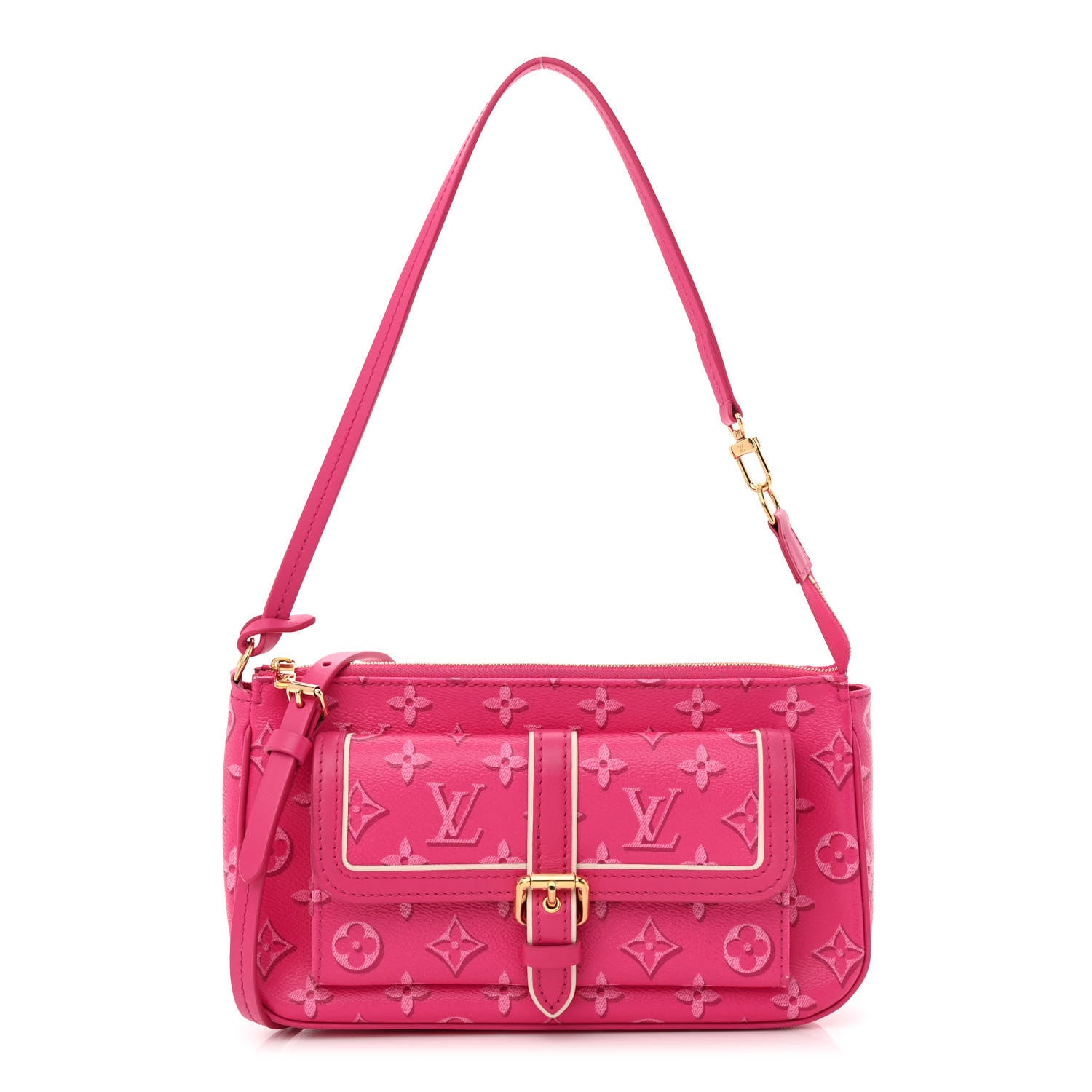Louis Vuitton Monogram Fall For You Maxi Multi Pochette Accessories Fuchsia 1 of 11