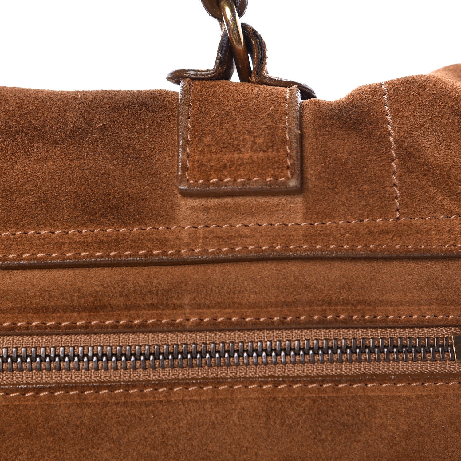 Proenza Schouler Suede Large PS1 Satchel Tobacco 18 of 19