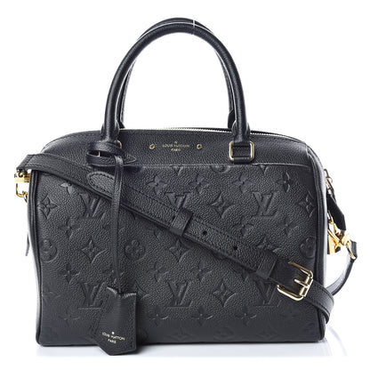 Louis Vuitton Empreinte Speedy Bandouliere 25 NM Black 1 of 9