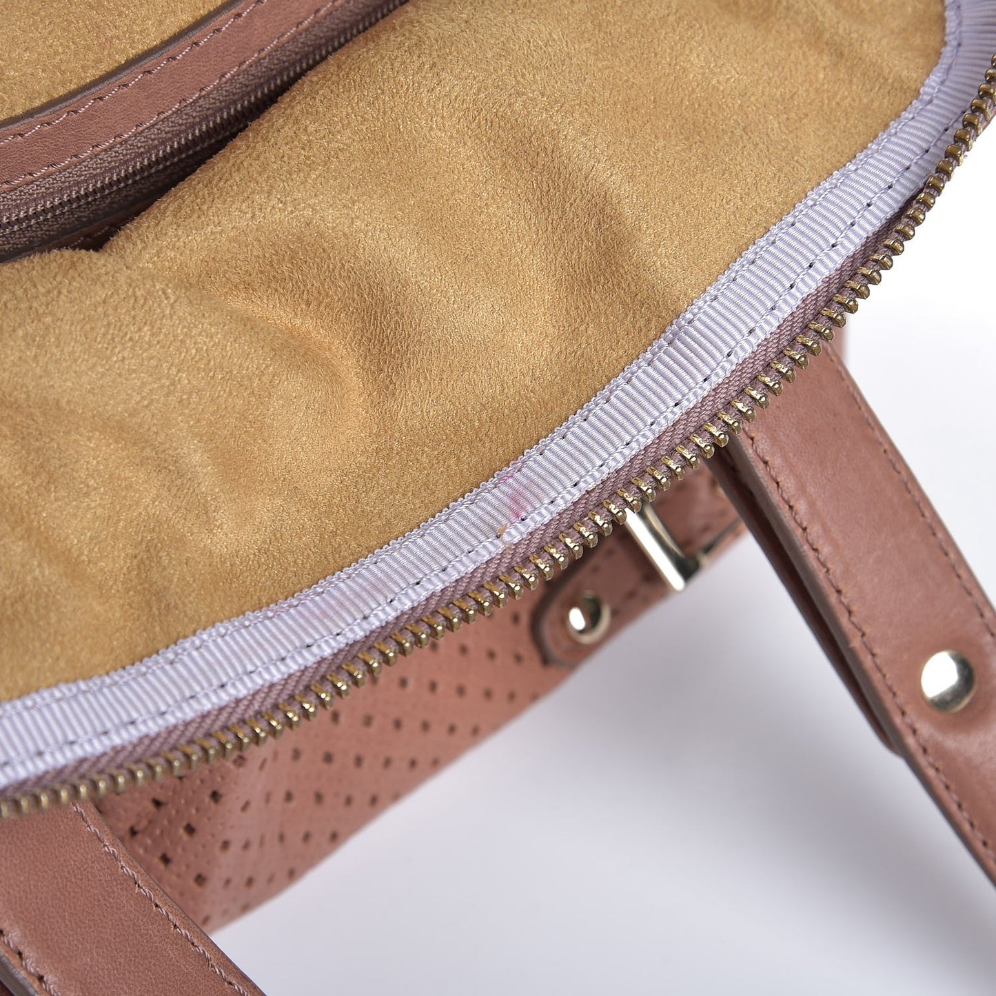 Lambskin Perforated Blythe M Pink